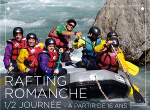 rafting sportif sur la Romanche